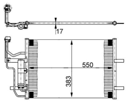 Автозапчастина MAHLE / KNECHT AC386000S