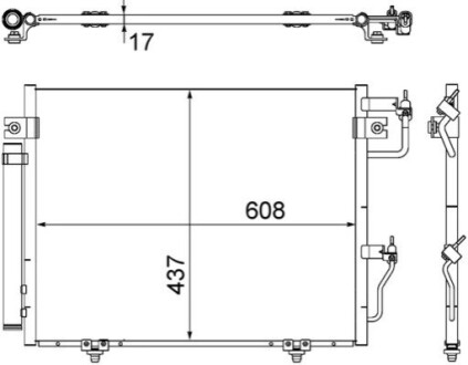 Автозапчасть MAHLE / KNECHT AC534000S