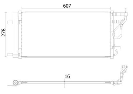 Автозапчасть MAHLE / KNECHT AC956000S