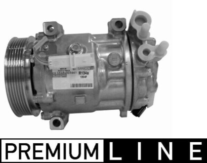 КОМПРЕСОР КОНДИЦІОНЕРУ ПОВІТРЯ BEHR PREMIUM LINE MAHLE / KNECHT ACP1256000P (фото 1)