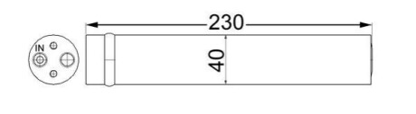 OSUSZACZ KLIMATYZACJI MAHLE / KNECHT AD63000S