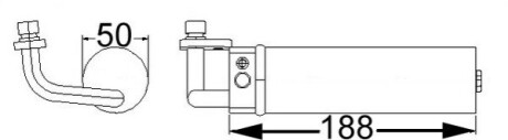 OSUSZACZ KLIMATYZACJI MAHLE / KNECHT AD67000S (фото 1)