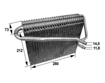 PAROWNIK KLIMATYZACJI MAHLE / KNECHT AE47000S