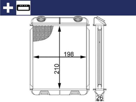 ОБІГРІВАЛЬНИК MAHLE / KNECHT AH21000S