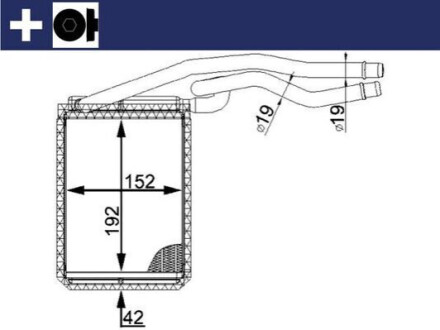 ОБІГРІВАЛЬНИК MAHLE / KNECHT AH22000S