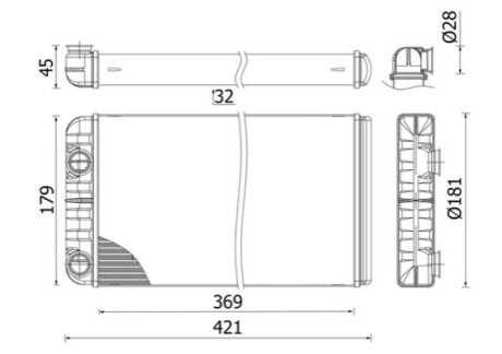 Автозапчасть MAHLE / KNECHT AH312000S (фото 1)