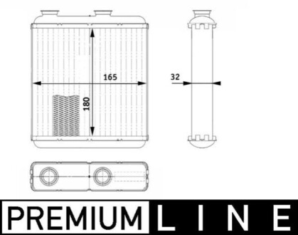 NAGRZEWNICA BEHR PREMIUM LINE MAHLE / KNECHT AH81000P