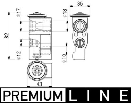 ZawГіr rozprД™Ејny, dysza dЕ‚aw. klimatyzacji pasuje do: RENAULT TWINGO III SMART FORFOUR, FORTWO 0.9/1.0/Electric 07.14- MAHLE / KNECHT AVE 2 000P