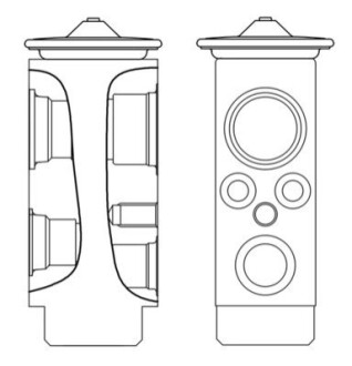 Zawor rozprezny MAHLE / KNECHT AVE8000S (фото 1)