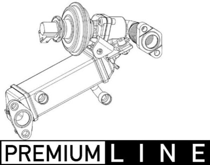 КЛАПАН EGR BEHR PREMIUM LINE MAHLE / KNECHT CE9000P