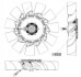 Вентилятор, система охолодження двигуна MAHLE / KNECHT CFF 506 000P (фото 1)