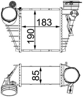 ІНТЕРКУЛЕР MAHLE / KNECHT CI299000S