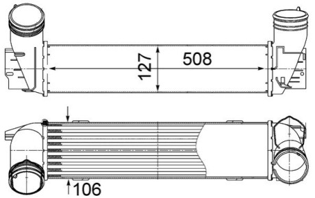 ІНТЕРКУЛЕР MAHLE / KNECHT CI490000S