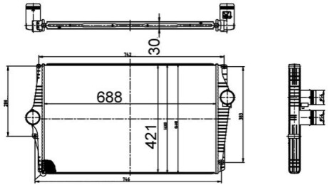 ІНТЕРКУЛЕР MAHLE / KNECHT CI520000S