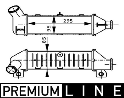 ІНТЕРКУЛЕР BEHR PREMIUM LINE MAHLE / KNECHT CI60000P