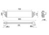 Охолоджувач наддувального повітря MAHLE / KNECHT CI 669 000P (фото 1)