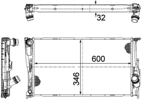 Автозапчасть MAHLE / KNECHT CR1083000P