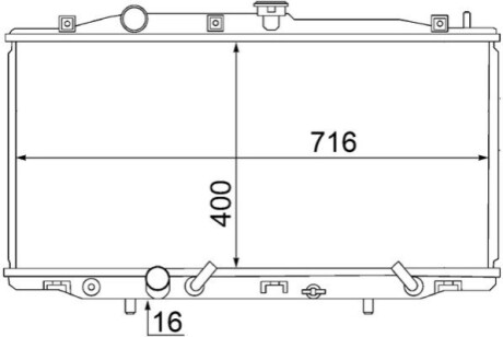 Автозапчасть MAHLE / KNECHT CR1462000S