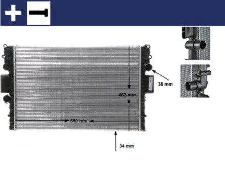 Автозапчасть MAHLE / KNECHT CR1551000S