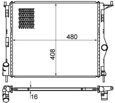 Автозапчасть MAHLE / KNECHT CR1765000S