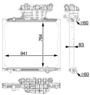 Автозапчасть MAHLE / KNECHT CR2336000P