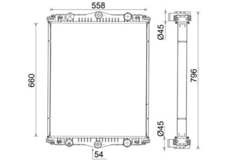 Автозапчасть MAHLE / KNECHT CR2583001S