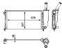 Радіатор охолодження MAHLE / KNECHT CR 552 000S (фото 1)