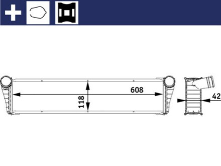 КУЛЕР ДЛЯ ВОДИ MAHLE / KNECHT CR778000S