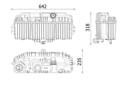 Автозапчасть MAHLE / KNECHT CRT265000P