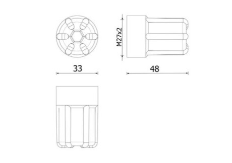 Автозапчасть MAHLE / KNECHT CRTC6000P