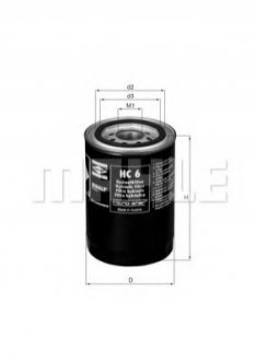 Фильтр топливный в сборе MAHLE / KNECHT HC 6