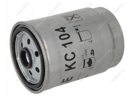 Топливный фильтр - (068127177B / 8683212 / 8683092) MAHLE / KNECHT KC104 (фото 1)