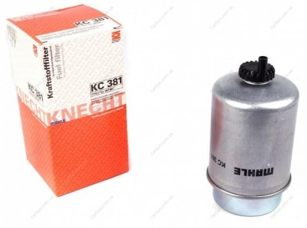 Фільтр паливний микронный системы Stanadine MAHLE / KNECHT KC 381 (фото 1)