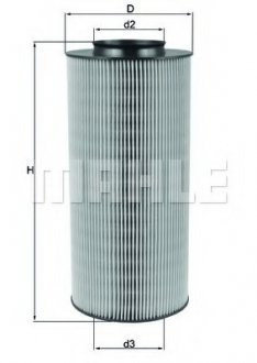 Воздушный фильтр - (6N0129620A / 6N0129607C) MAHLE / KNECHT LX 918 (фото 1)