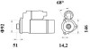 Стартер MAHLE / KNECHT MS773 (фото 2)