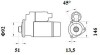 Стартер MAHLE / KNECHT MS 886 (фото 2)