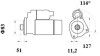 Стартер 24V 5.5Kw Volvo Fh13/fm11/fm13, Renault 12 Зуб. MAHLE / KNECHT MS 891 (фото 2)