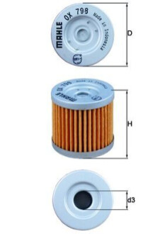 Фильтр MAHLE / KNECHT OX798