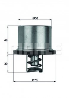 Автозапчасть MAHLE / KNECHT THD 1 71