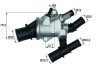 Термостат MAHLE / KNECHT TI 155 88 (фото 1)