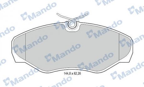 Колодки тормозные MANDO MBF015021
