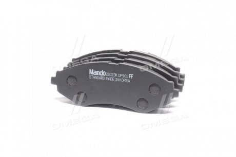 Колодки дискового гальма MANDO MPD03 (фото 1)