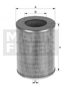 Фільтр повітряний MANN C1014