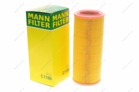 Воздушный фильтр - (46552772 / 71771768 / 71765457) MANN C1189 (фото 1)