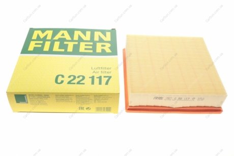 Воздушный фильтр - (1137509 / SE021129620D / NBB3500AA) MANN C22117