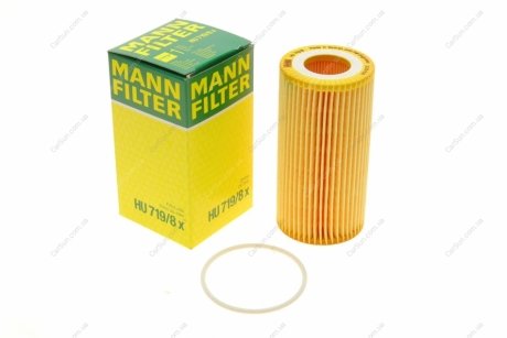 Масляный фильтр - (30757730 / 06D198405 / 06D115562) MANN HU719/8x (фото 1)