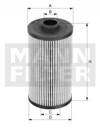 Масляний фільтр MANN HU8161X