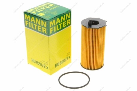 Масляный фильтр - (K68032204AA / K68032204AB / 68032204AB) MANN HU 820/2x (фото 1)