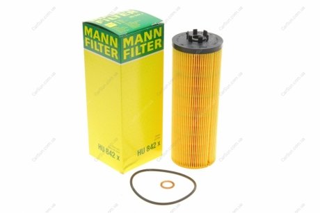 Масляный фильтр - (59115562 / 059115562B / 059115562A) MANN HU842x (фото 1)