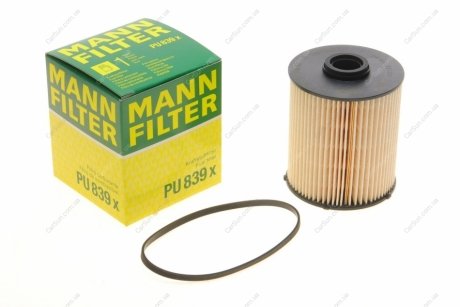 Топливный фильтр - (A6110920005 / A6110900952 / A6110900652) MANN PU839x (фото 1)